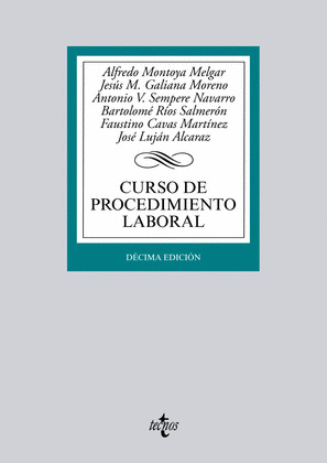 CURSO DE PROCEDIMIENTO LABORAL (10ª EDICIÓN, 2014)