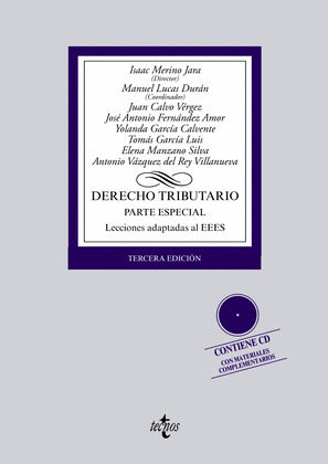 DERECHO TRIBUTARIO. PARTE ESPECIAL (CONTIENE CD)