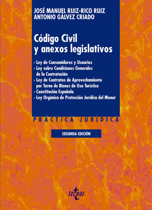 CÓDIGO CIVIL Y ANEXOS LEGISLATIVOS