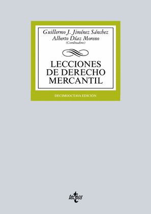LECCIONES DE DERECHO MERCANTIL (18ª EDICIÓN, 2015)