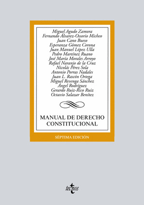 MANUAL DE DERECHO CONSTITUCIONAL