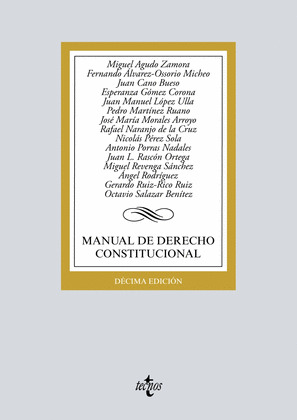 MANUAL DE DERECHO CONSTITUCIONAL