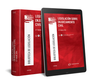 LEGISLACION SOBRE ENJUICIAMIENTO CIVIL (PAPEL + E-BOOK)