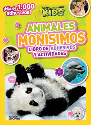 ANIMALES MONÍSIMOS. LIBRO DE ADHESIVOS Y ACTIVIDADES