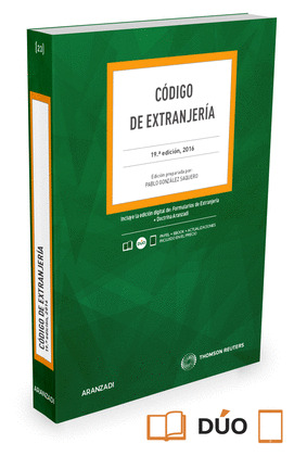 CODIGO DE EXTRANJERIA (PAPEL + E-BOOK)