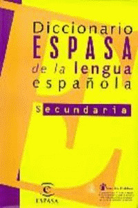 DICCIONARIO SECUNDARIA LENGUA ESPAÑOLA