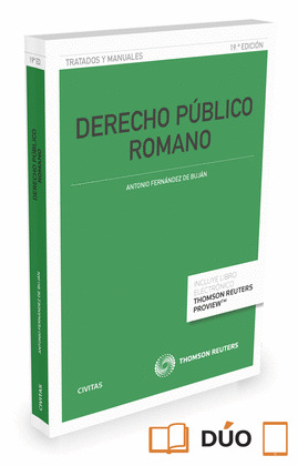 DERECHO PUBLICO ROMANO (PAPEL + E-BOOK)